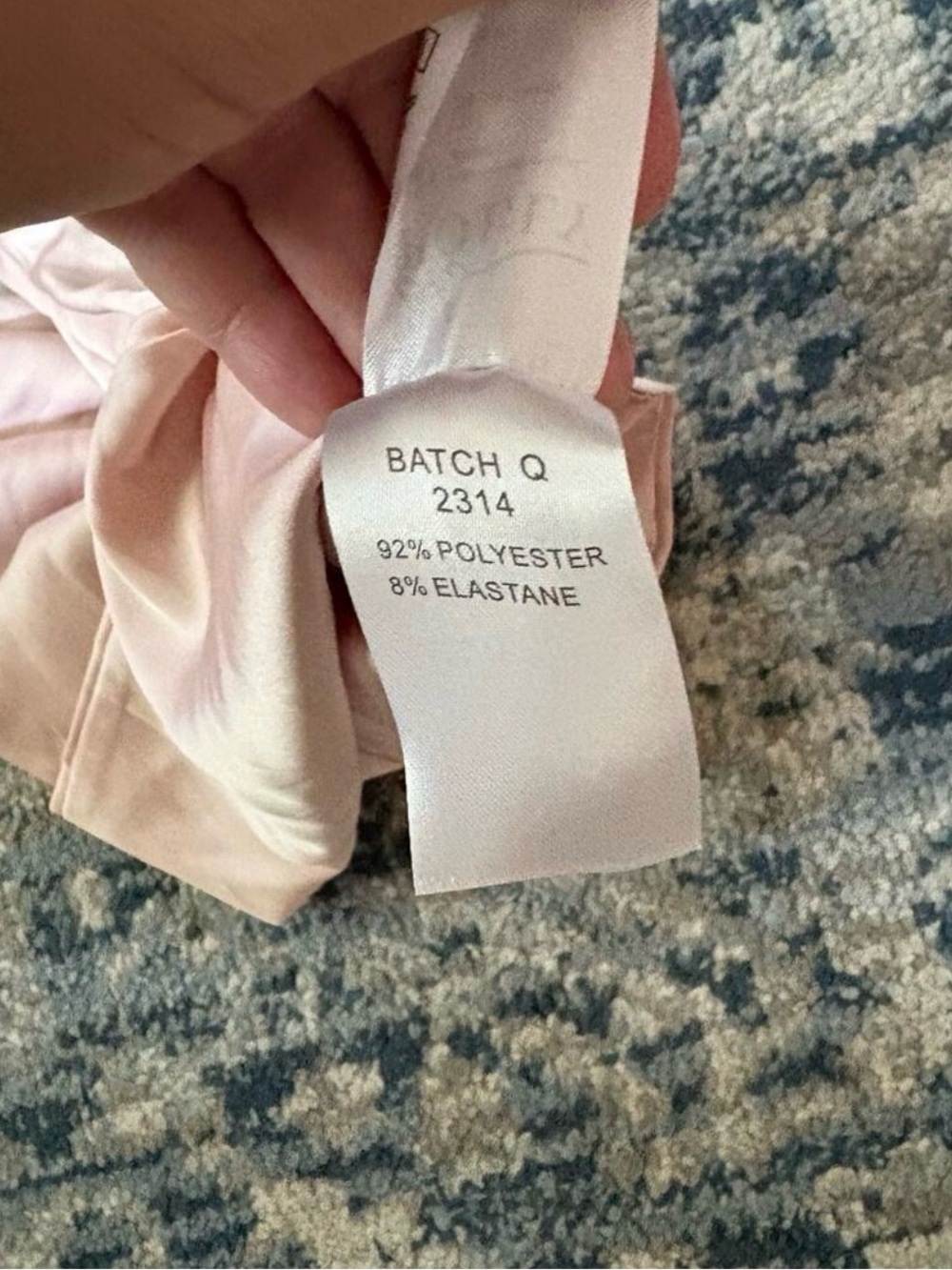 NWT Oh Polly Modern Romance Satin Cowl Neck Midi Dress Blush Pink - Picture 8 of 8